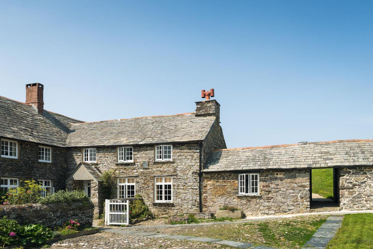 Trevigue Farm Guest House Crackington Haven Bagian luar foto